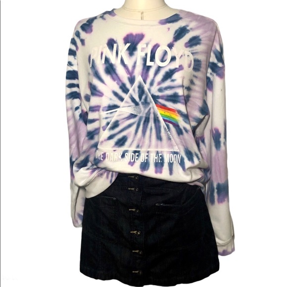 Pink Floyd Tops - Pink Floyd Tie Dye Sweatshirt NWOT Sz Lg